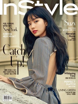  Suzy for InStyle Magazine 2017 April Issue
