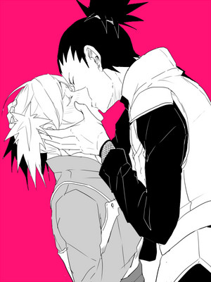  Temari and shikamaru kiss