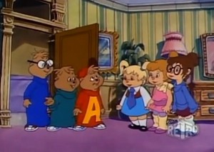  The Chipmunks meet The Chipettes for the first time