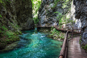 Tolmin Gorges, Slovenia