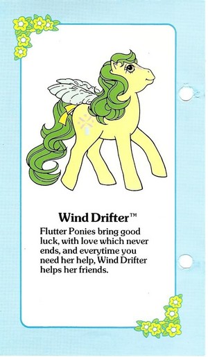  Wind Drifter Fact File