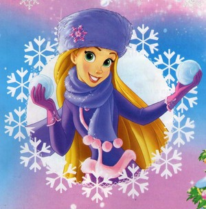  Winter Princesses - Rapunzel