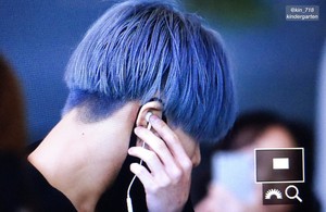  170515 Blue Hair SHINee Taemin 2017