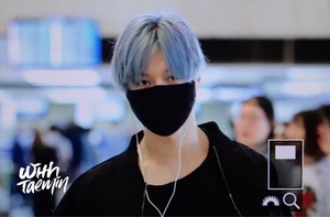  170515 Blue Hair SHINee Taemin 2017