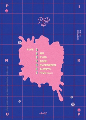  A berwarna merah muda, merah muda unveil official tracklist for 6th mini album 'Pink UP'
