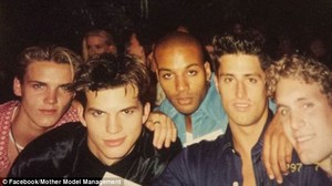 AK with other male models
