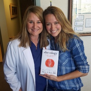 Amy and Dr Sheryl Ross