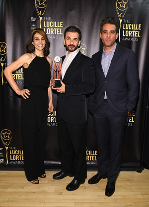 Annie Parisse, Award recipient Michael Aronov and Bobby Cannavale at the 32nd Annual Lucille
