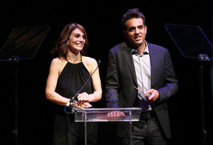 Annie Parisse and Bobby Cannavale at the 32nd Annual Lucille Lortel Awards