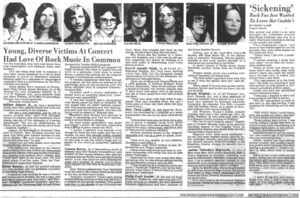  article Pertaining To 1979 Who concert Tragedy