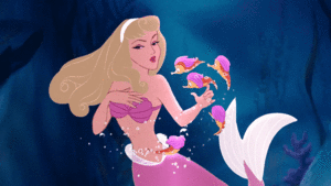  Aurora as a mermaid