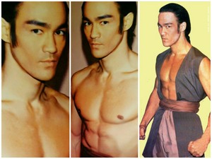  Bruce Lee Dragon of jade warrior swordsman costume shaw brothers golden