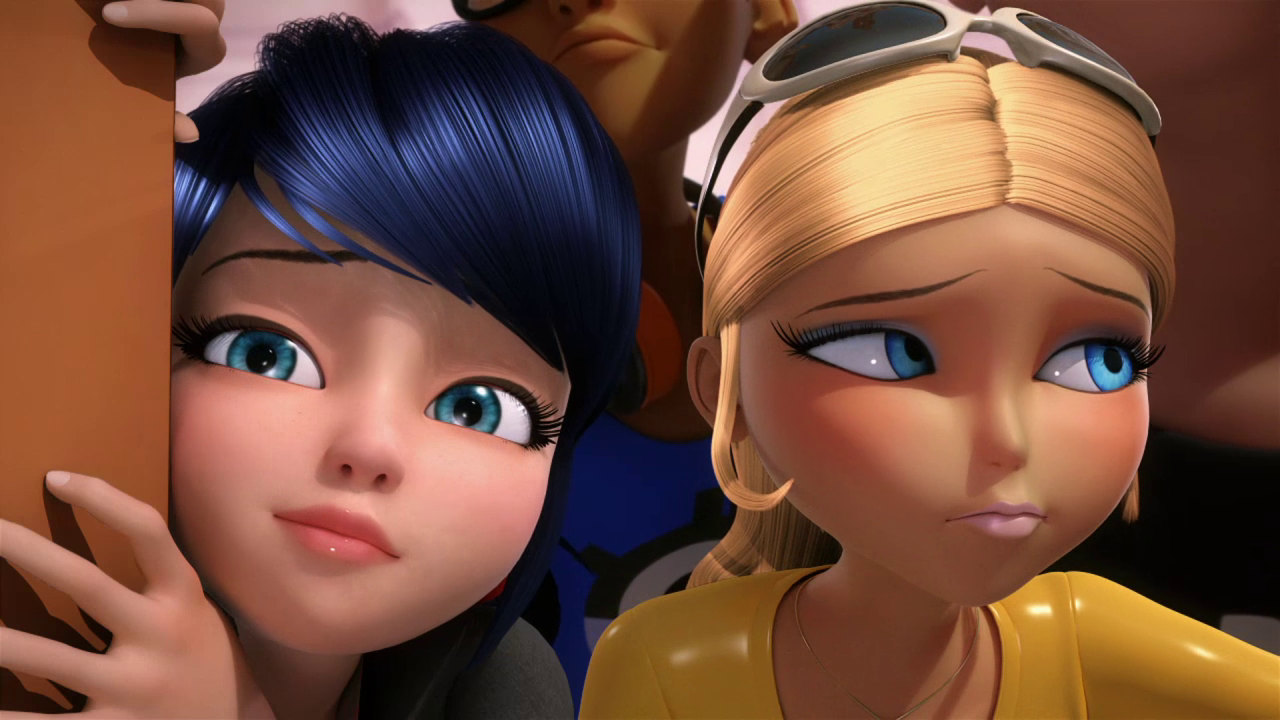Chloé and Marinette.