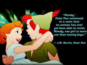 Cute Peter Pan Quote
