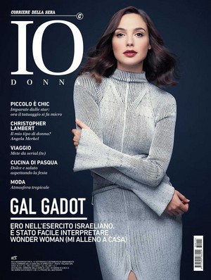  Gal Gadot - IO Donna Cover - 2017