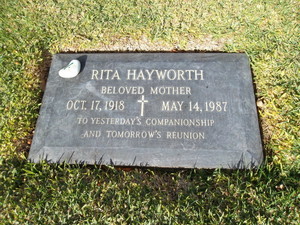  Gravesite Of Rita Hayworth