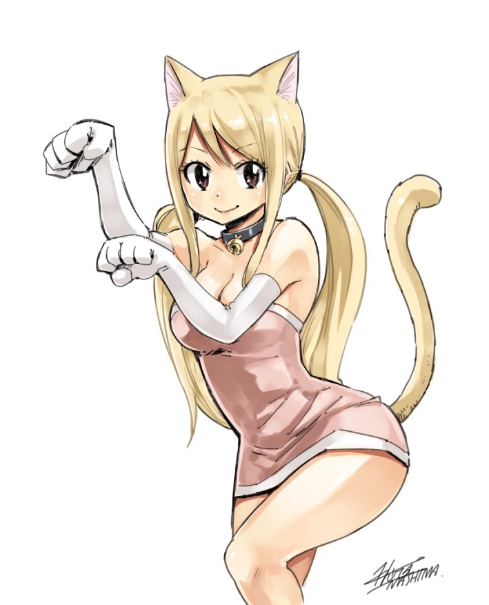 Hiro Mashima Twitter--Lucy-cat!