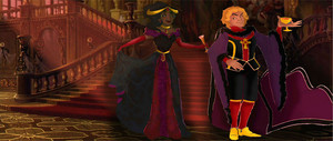 Jehan Frollo and Rebecca- Ball Outfits