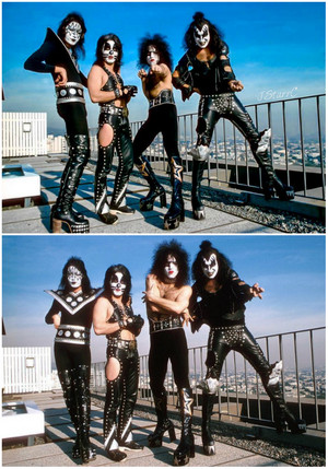  Kiss ~Los Angeles, California...January 17, 1975 (Playboy building)