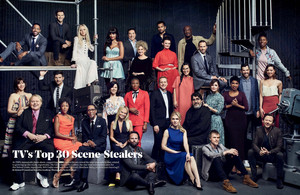  Kal Penn ~ THR's TV's superiore, in alto 30 Scene Stealers 2017 (Group Photo)