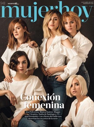  Las Chicas del Cable Cast at MujerHoy Magazine photoshoot