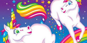 Lisa Frank unicorns