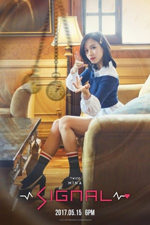  Mina's teaser image for 'Signal'