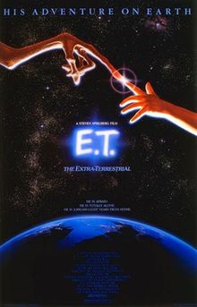 Movie Poster 1982 Film, E. T.