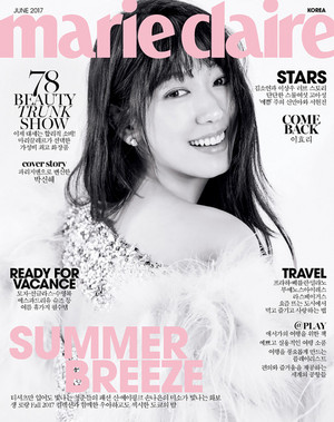 PARK SHIN HYE COVERS JUNE MARIE CLAIRE