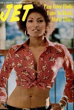  Pamela Grier In The Cover Of Jet