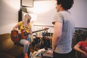 Paramore in the studio
