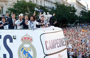 Real Madrid's 12th UEFA Champions League Celebration picture