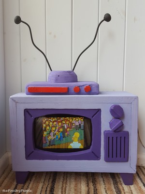 Real Working Simpsons TV DIY Project