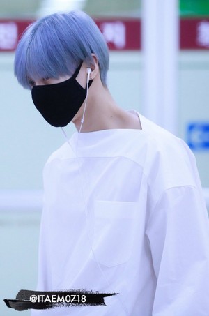 SHINee Taemin Blue Hair 2017