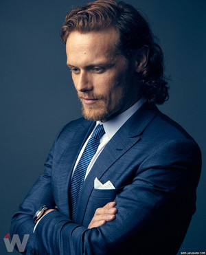 Sam Heughan at The Wrap Photoshoot