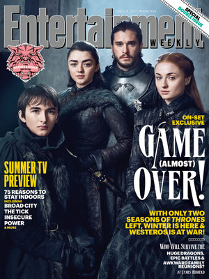  Stark reunion in Entertainment Weekly Photoshoot