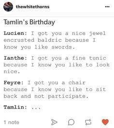  Tamlin s Birthday