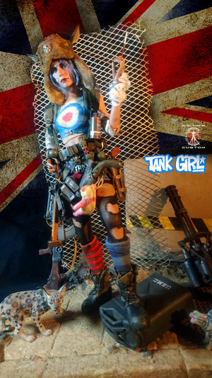 Tank Girl 1/6 One Sixth Scale action figure by Calvin's Custom