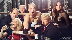  The Hollywood Reporter - SNL's Yuuuge tahun - Cast