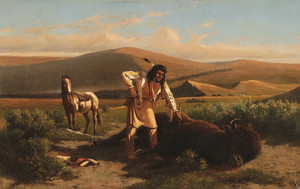  The last buffalo por William de la Montagne Cary