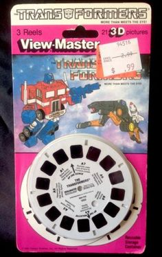 Transformers View Master Discs