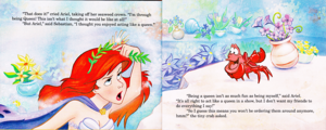  Walt disney Book imágenes - The Little Mermaid's Treasure Chest: Her Majesty, Ariel