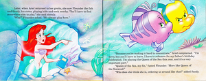  Walt Disney Book hình ảnh - The Little Mermaid's Treasure Chest: Her Majesty, Ariel
