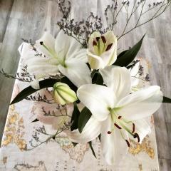  White Lilies