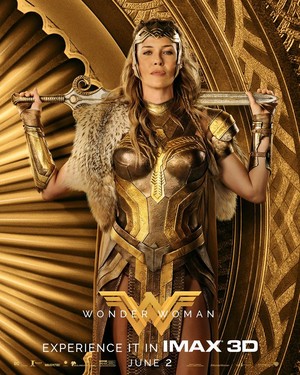  Wonder Woman (2017) IMAX Character Poster - क्वीन Hippolyta