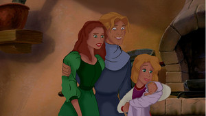Young Madellaine and her family