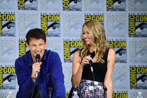  Amy and Stephen at the Gifted Comic Con 2017 Panel
