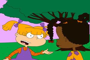  Angelica and Susie in Rugrats 2017