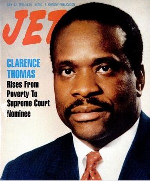  Clarence Thomas On The Cover Of Jet