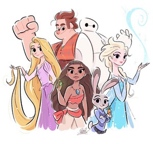  Disney Revival Heroes and Heroines